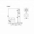 High security freight container seal high security seal